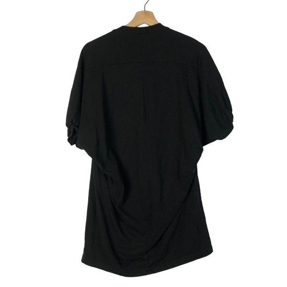 Zara V-Neck Short Puff Sleeve Mini Dress S - Picture 2 of 3